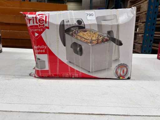 Fritel Fritteuse FR 1355 – 3 Liter – 2200 W – Kaltzone
